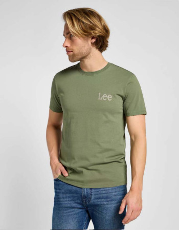 detail MEDIUM WOBBLY LEE TEE MERCANTILE GREEN