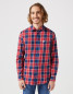 náhled LS 1 PKT SHIRT RED INDIGO